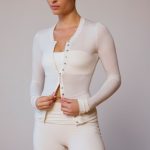 Full-Length Cardigan in Soft White - Image 5