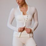 Full-Length Cardigan in Soft White - Image 7