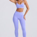 Super Sculpt Seamless Leggings in Periwinkle - Image 7