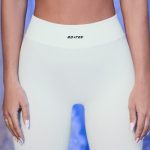 Petite Seamless Full Length Leggings in White - Image 5