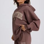 Oversized Hoodie in Mocha - Image 4