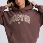 Oversized Hoodie in Mocha - Image 9