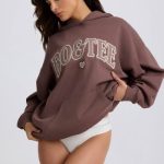 Oversized Hoodie in Mocha - Image 10