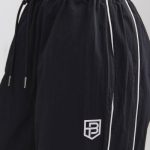 Wide-Leg Track Pants in Black - Image 4