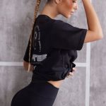 Oversized T-Shirt in Jet Black - Image 3
