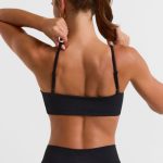 Twist Bust Sports Bra in Black - Image 2