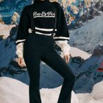 Fleece-Lined Ski Trousers in Black