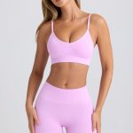 Super Sculpt Seamless High-Waist Mini Shorts in Violet Pink