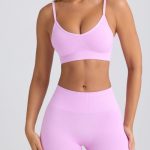 Super Sculpt Seamless High-Waist Mini Shorts in Violet Pink - Image 4