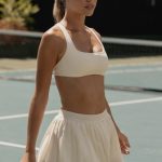 Soft Active Sports Bra in White - Image 5