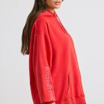 Oversized Hoodie in Red - Image 3
