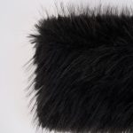 Faux-Fur Headband in Black - Image 4