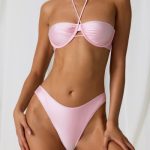 Full Bikini Bottoms in Soft Pink