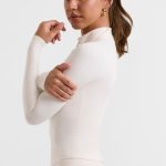 Zip Up Jacket in White - Image 3