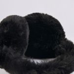 Faux-Fur Earmuffs in Black - Image 4