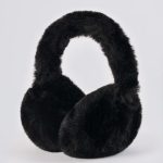 Faux-Fur Earmuffs in Black - Image 5