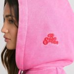 Oversized Hoodie in Hot Pink - Image 5