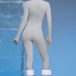 Super Sculpt Base Layer Jumpsuit in Light Grey - Image 2