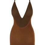 Intimates Soft Mesh Multiway Mini Dress in Chestnut - Image 2