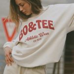 Oversized Crew-Neck Sweatshirt in Ecru