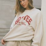 Oversized Crew-Neck Sweatshirt in Ecru - Image 8
