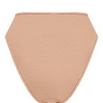 Soft Mesh High Waisted Knicker in Warm Peach - Image 7