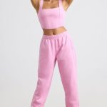Oversized Joggers in Bubblegum Pink - Image 7