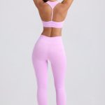 Super Sculpt Seamless Leggings in Violet Pink - Image 5