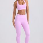 Super Sculpt Seamless Leggings in Violet Pink - Image 6
