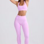 Super Sculpt Seamless Leggings in Violet Pink - Image 7