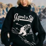 Oversized Chunky-Knit Turtleneck Jumper in Black - Image 11