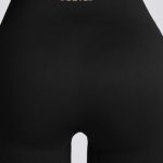 Super Sculpt Seamless High-Waist Mini Shorts in Black - Image 5