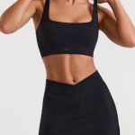 Mini Skort in Black - Image 9