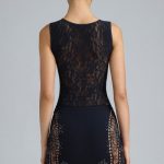Embellished Mid-Rise Mini Skirt in Black - Image 2