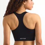 FlexiRib Racerback Sports Bra in Black - Image 2