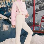 Fleece-Lined Ski Trousers in Ice White - Image 3