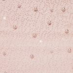Embellished Cowl Neck Mini Dress in Blush - Image 5
