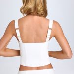 Hook-And-Eye Corset Top in White - Image 2