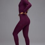 Petite Define Luxe High-Waist Leggings in Grape - Image 5