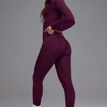 Petite Define Luxe High-Waist Leggings in Grape - Image 7